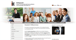 Desktop Screenshot of iik-bayreuth.de